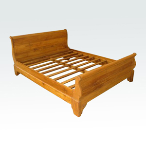 Bed klassiek teak